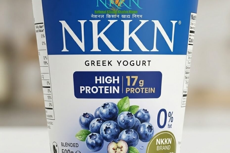 NKKN Brand Greek Yogurt with Blueberry