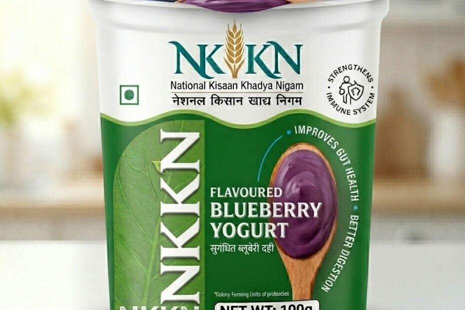 NKKN Brand Blueberry Yogurt